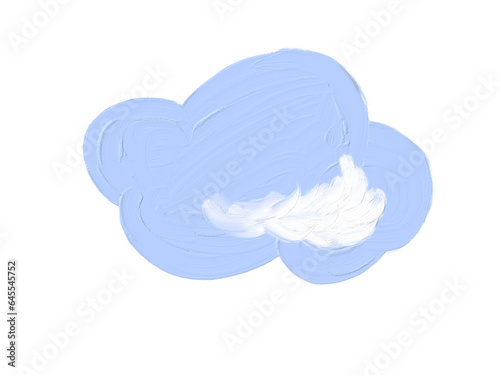 oil painting cloud