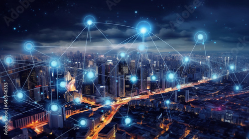  スマートシティと通信ネットワークのコンセプト