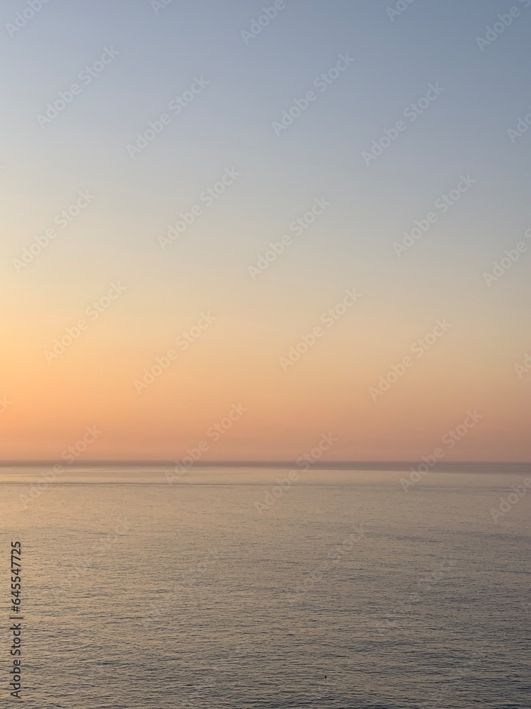 Obraz premium sunset in the sea