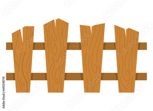 garden wooden fence rural