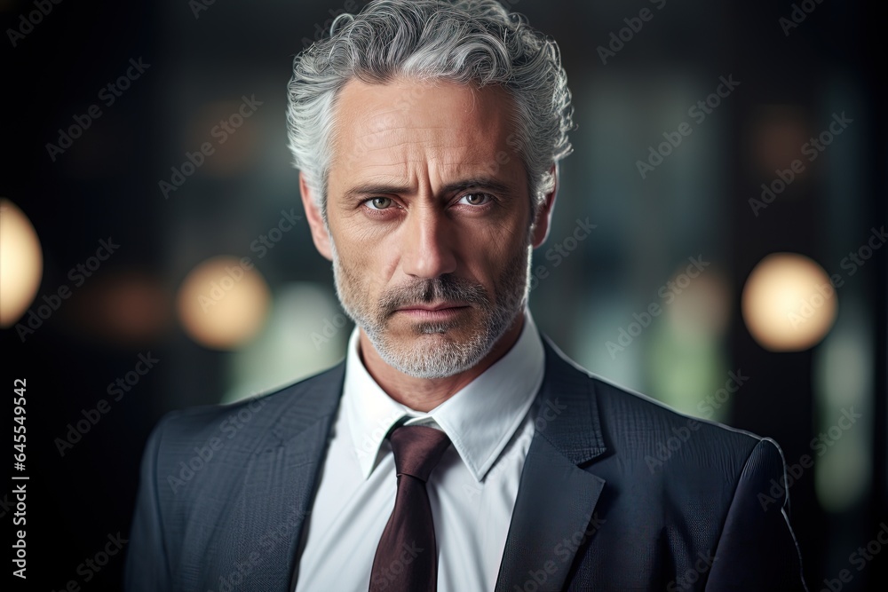 Middle aged businessman. Middle aged businessman.