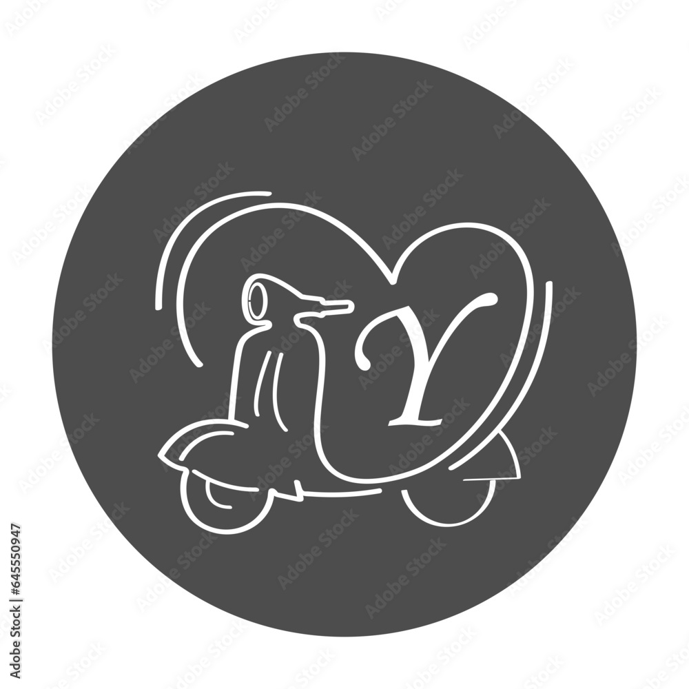 Fototapeta premium letter logo vector illustration