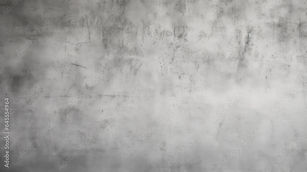Obraz premium Grey concrete wall abstract texture background, generative ai