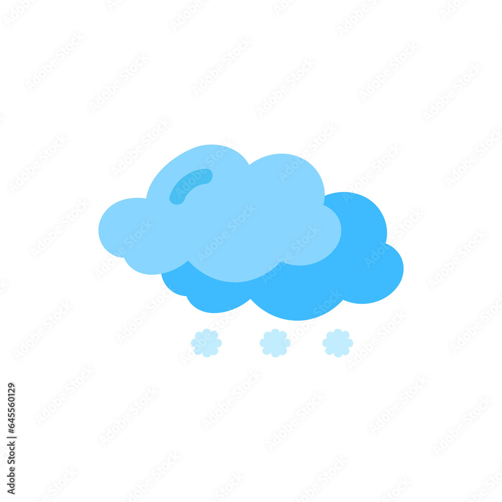 weather icon set sun rain thunderstorm dew wind snow cloud night sky for forecast