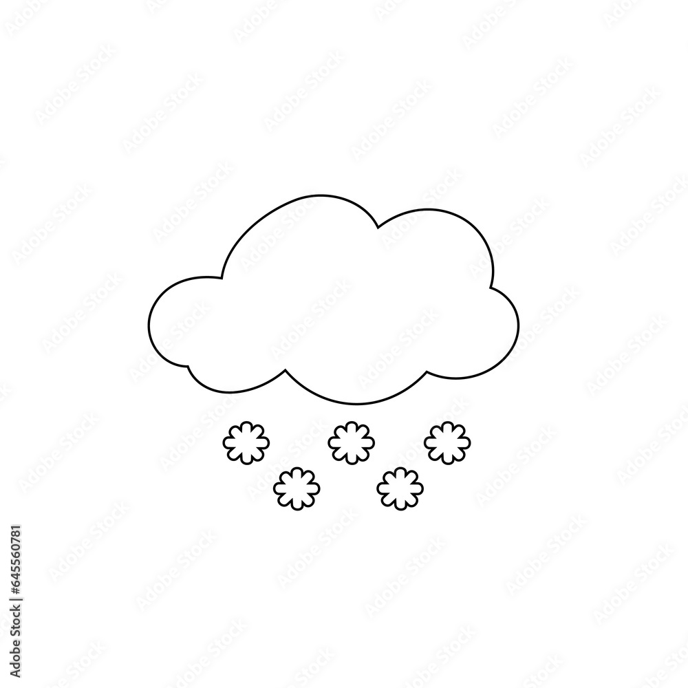 weather icon set sun rain thunderstorm dew wind snow cloud night sky for forecast