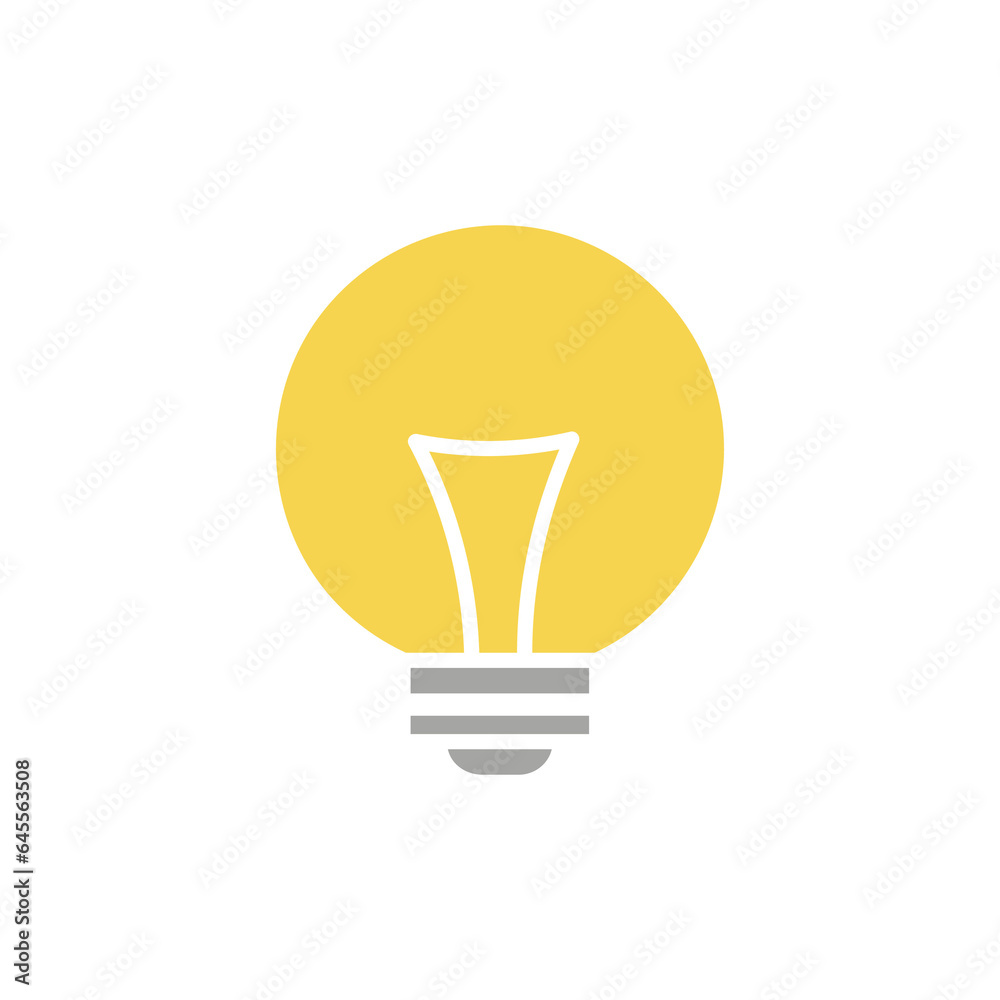 The light bulb is full of ideas And creative thinking, analytical thinking for processing. Light bulb icon vector. ideas symbol illustration. The light bulb is full of ideas And creative thinking, analytical thinking for processing. Light bulb icon vector. ideas symbol illustration.