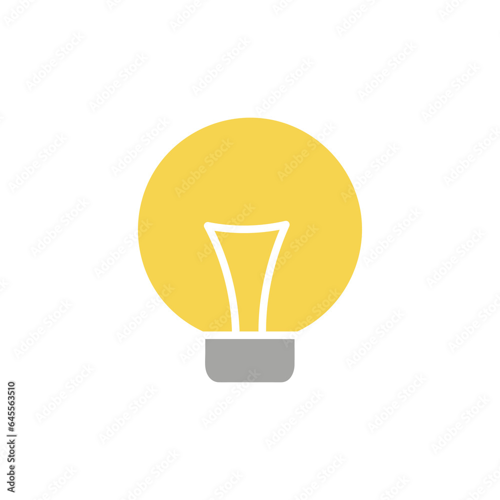The light bulb is full of ideas And creative thinking, analytical thinking for processing. Light bulb icon vector. ideas symbol illustration. The light bulb is full of ideas And creative thinking, analytical thinking for processing. Light bulb icon vector. ideas symbol illustration.
