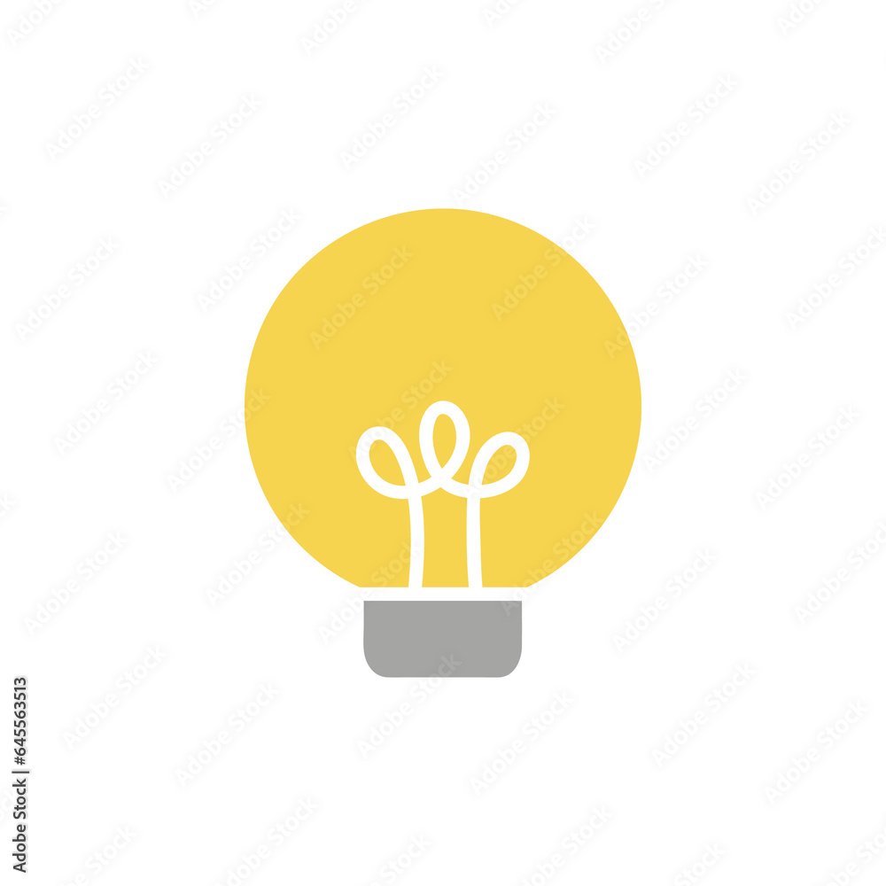 The light bulb is full of ideas And creative thinking, analytical thinking for processing. Light bulb icon vector. ideas symbol illustration. The light bulb is full of ideas And creative thinking, analytical thinking for processing. Light bulb icon vector. ideas symbol illustration.