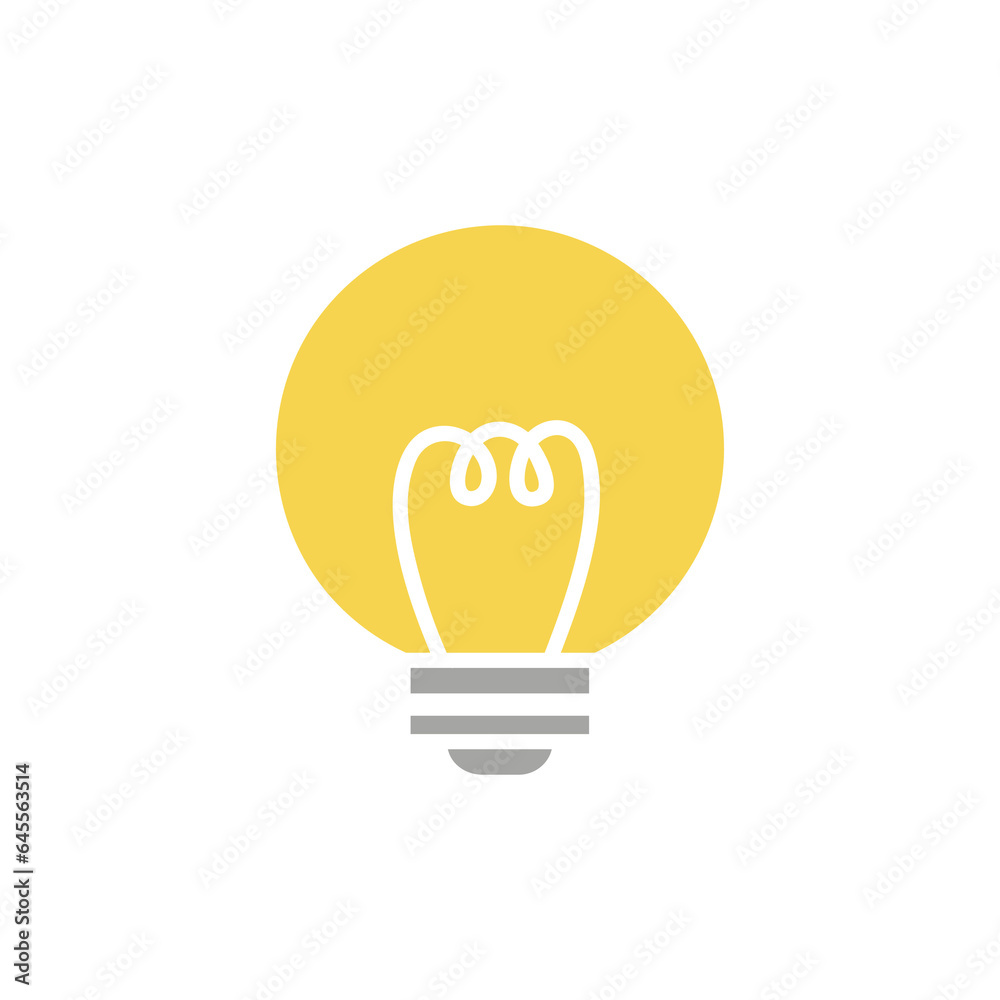 The light bulb is full of ideas And creative thinking, analytical thinking for processing. Light bulb icon vector. ideas symbol illustration. The light bulb is full of ideas And creative thinking, analytical thinking for processing. Light bulb icon vector. ideas symbol illustration.