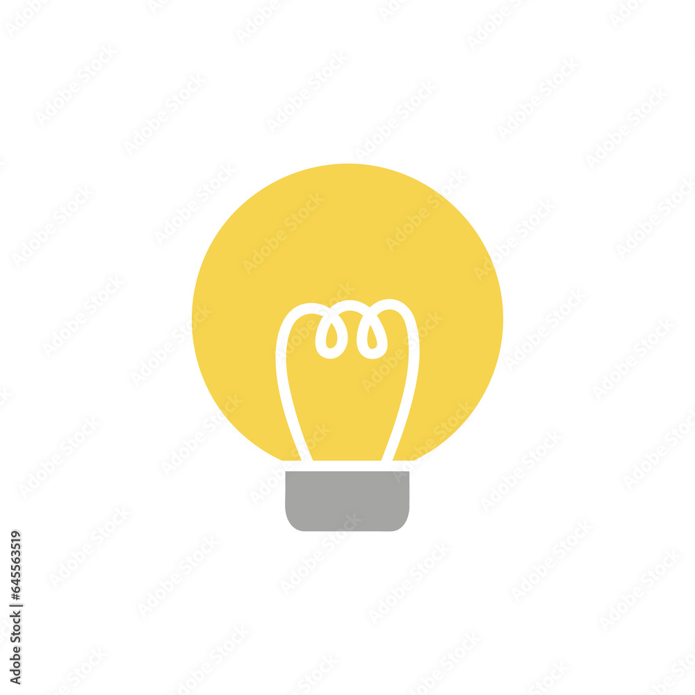 The light bulb is full of ideas And creative thinking, analytical thinking for processing. Light bulb icon vector. ideas symbol illustration. The light bulb is full of ideas And creative thinking, analytical thinking for processing. Light bulb icon vector. ideas symbol illustration.
