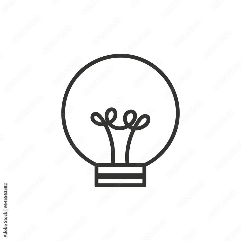 The light bulb is full of ideas And creative thinking, analytical thinking for processing. Light bulb icon vector. ideas symbol illustration. The light bulb is full of ideas And creative thinking, analytical thinking for processing. Light bulb icon vector. ideas symbol illustration.