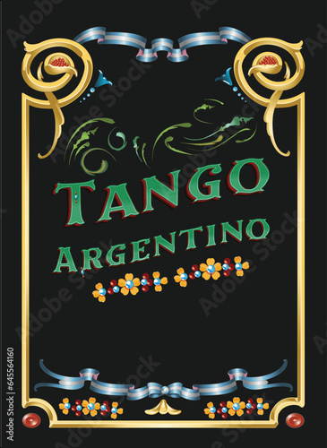 Fileteado Porteño, traditional style of pictorial ornamentation to embellish and decorate cars and buses in the city of Buenos Aires, declared by UNESCO, Intangible Cultural Heritage, Tango Argentino