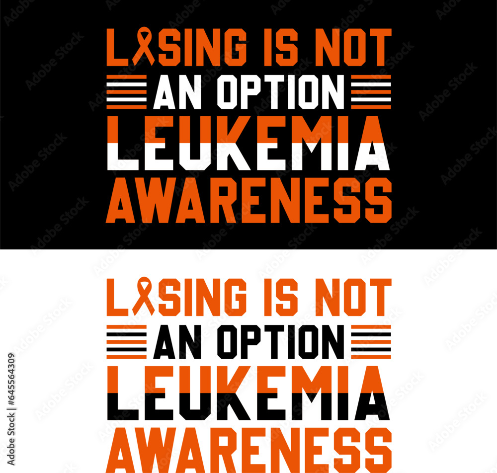   Listing is not an open  Leukemia  awareness. Leukemia T-shirt design. 