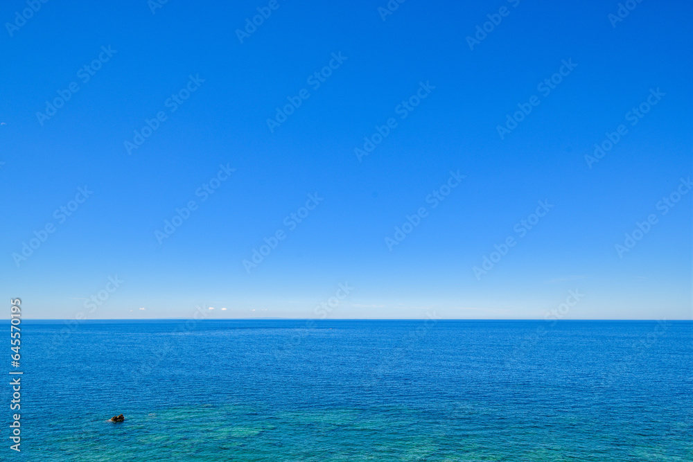 Obraz premium 青空と海