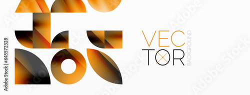 Geometric minimalism with triangles and circles. Blend of basic shapes creating serene, visually pleasing compositions. Wallpaper, banner, background, landing page, wall art, invitation, prints