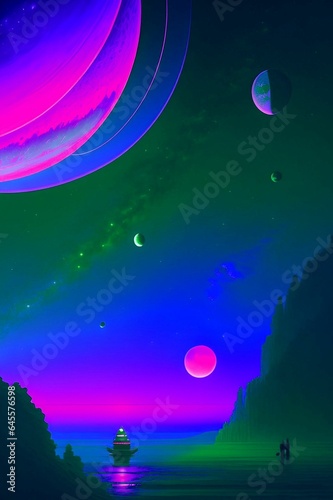 planet  space  sun  star  light  earth  astronomy  abstract  moon  galaxy  stars  universe  illustration  solar  sky  night  eclipse  red  glow  fantasy  science  blue  dark  globe  cosmos