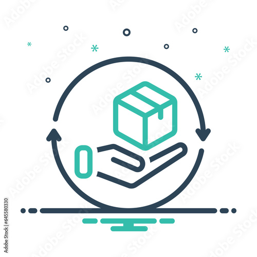 Mix  icon for returns 