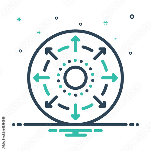 Mix  icon for large 