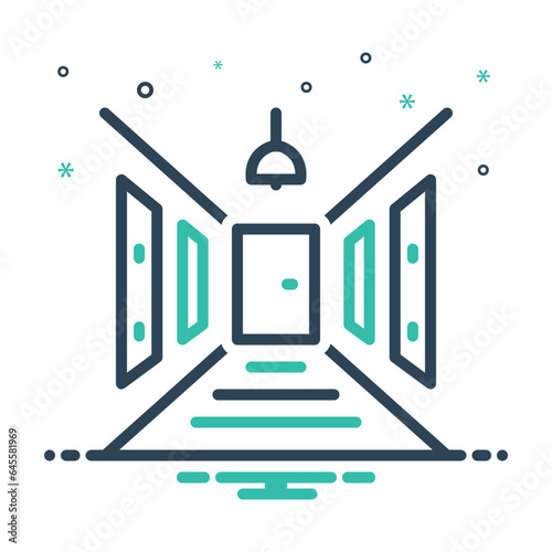 Mix  icon for corridor 