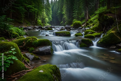 waterfall in the forest