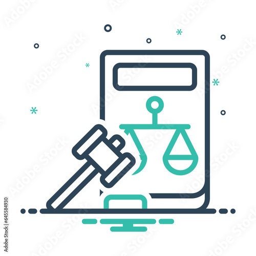 Mix  icon for legitimate 