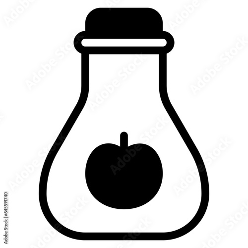 cider icon with solid line style base. Suitable for website design, logo, app, ui and etc.