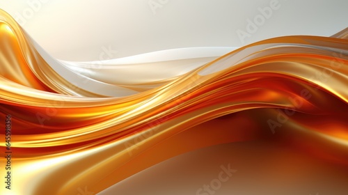 Abstract caramel wave background.