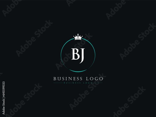 BJ, Bj Typography Logo, Letter Bj Logo Icon For You