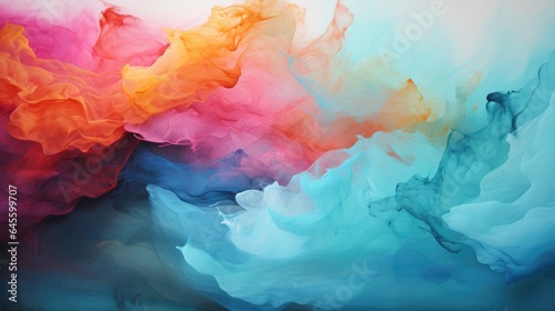 Abstract watercolor paint background