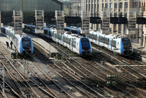 Εκτύπωση καμβά Paris - Gare Saint-Lazare - île-de-france Mobilités