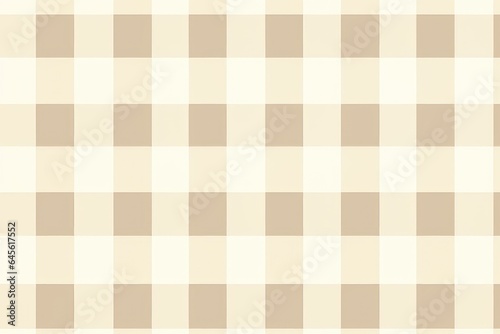 cream gingham seamless pattern background 