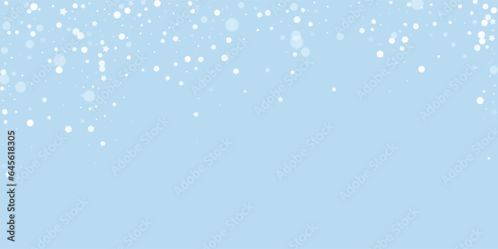 Snowy christmas background. Subtle flying snow Snowy christmas background. Subtle flying snow