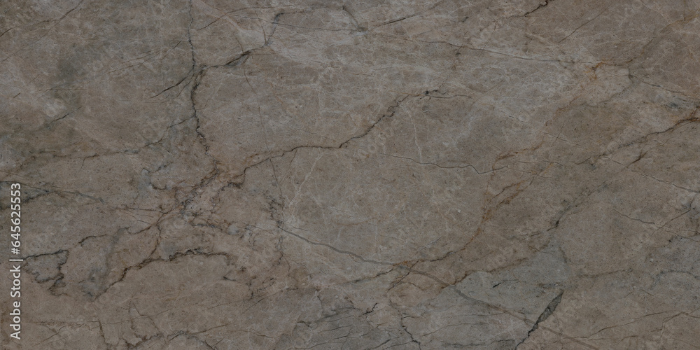 Fototapeta premium Real natural marble stone texture and surface background. Natural breccia marbel tiles for ceramic wall and floor, Emperador premium glossy granite slab stone. S