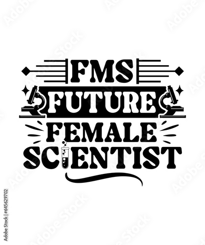 fms future female scientist svg design