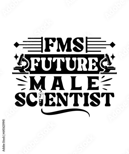 fms future male scientist svg design