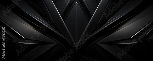 Wallpaper Mural black geometric background for product presentation Torontodigital.ca
