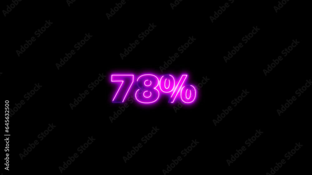 Glowing Text Animation Glowing Text Animation