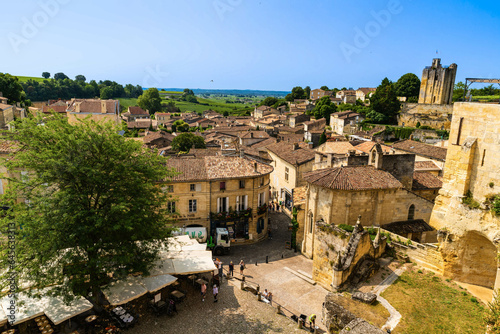Obraz na płótnie Saint-Emilion, Gironde, France w salonie