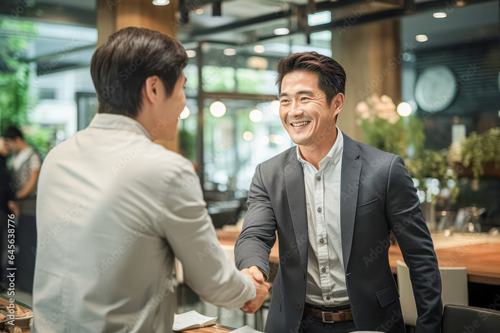 handshake, business, businessman, agreement, cooperation, office, greeting, meeting, success, corporate. when business and business has deal agreement there are use gesture is handshake for accept it.