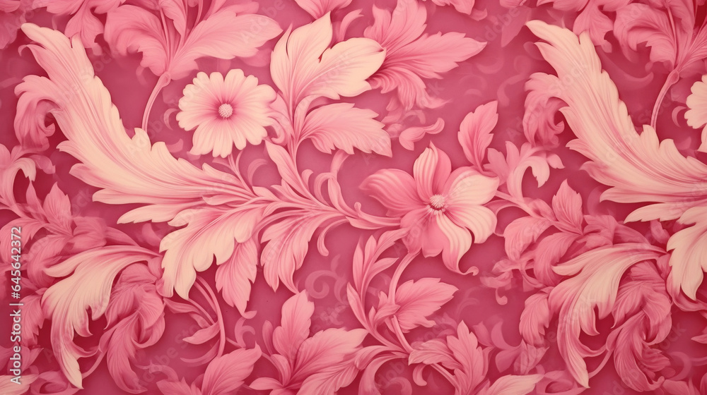 Beautiful Floral Blossoms Pattern Background Beautiful Floral Blossoms Pattern Background