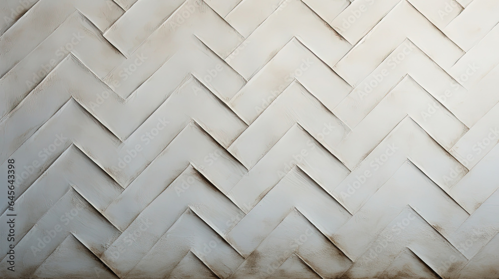 Grunge White Style Chhevron Pattern Texture Background