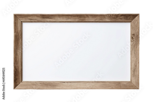 Mockup frame isolated on transparent background