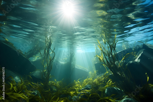 underwater view of the world © Patrick