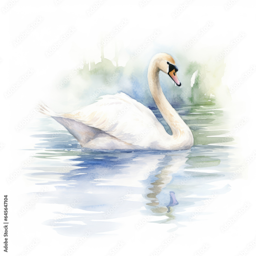 Swan artwork Swan artwork