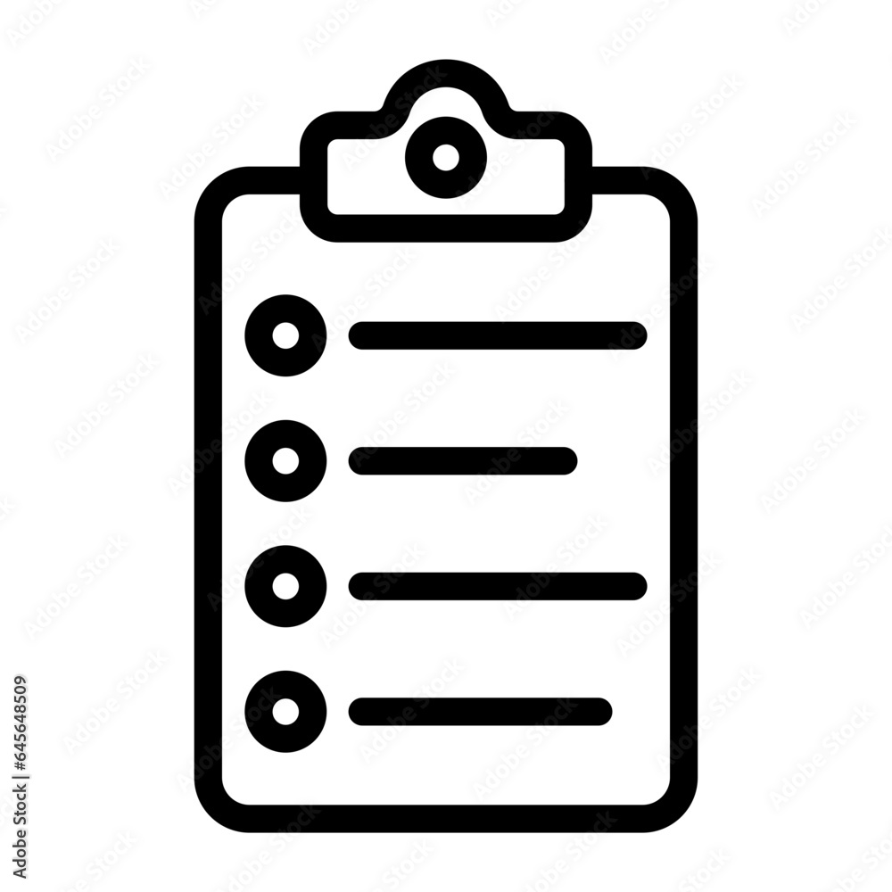 List Vector Icon Design Illustration List Vector Icon Design Illustration