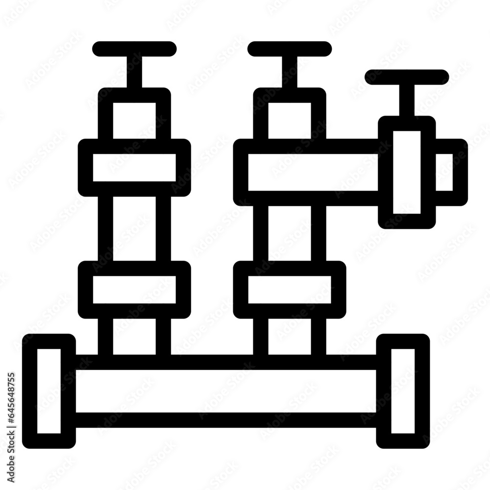 Pipe Vector Icon Design Illustration Pipe Vector Icon Design Illustration