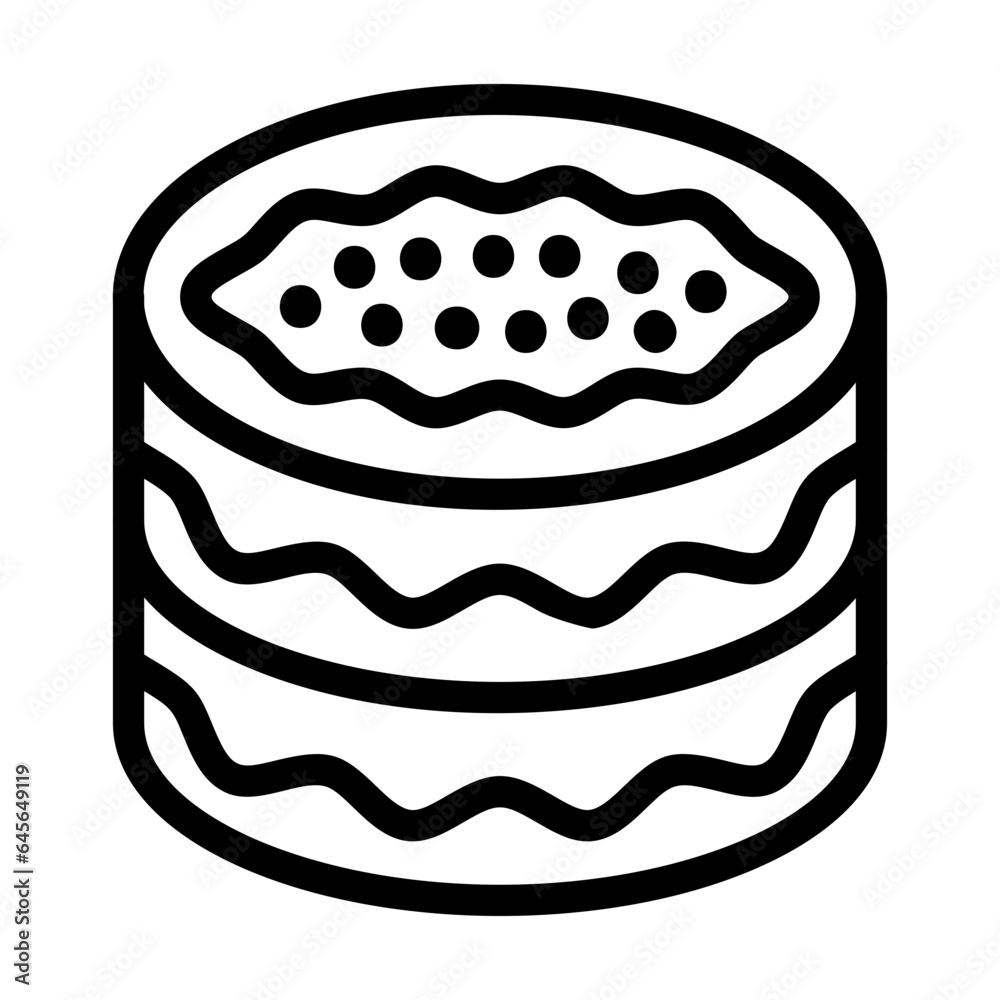 Maki Vector Icon Design Illustration Maki Vector Icon Design Illustration