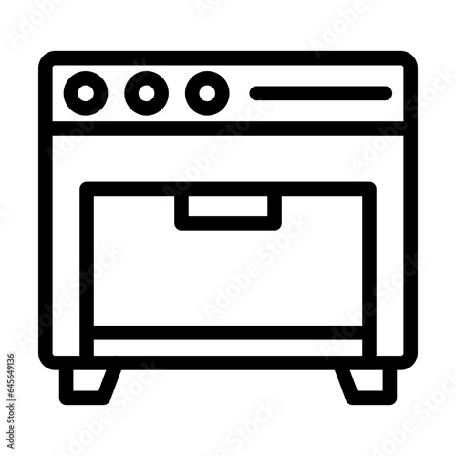 Oven Vector Icon Design Illustration