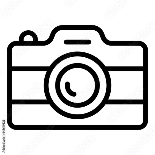 Camera Vector Icon Design Illustration