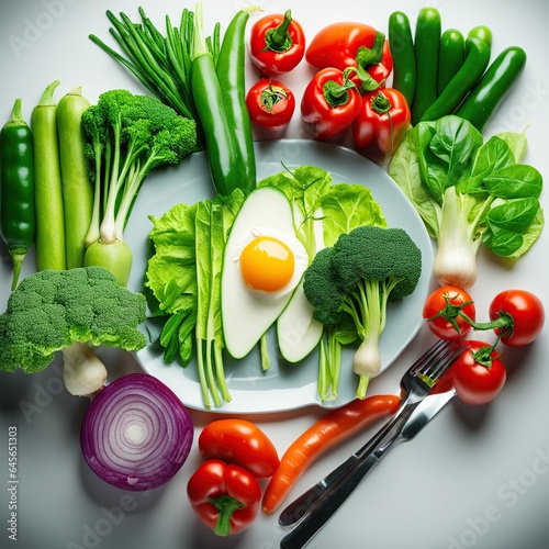 Vegetable background for any poster or pattern